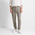 Club Monaco Green Suffolk End-on-end Linen Pant