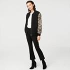 Club Monaco Color Black Tay Bomber