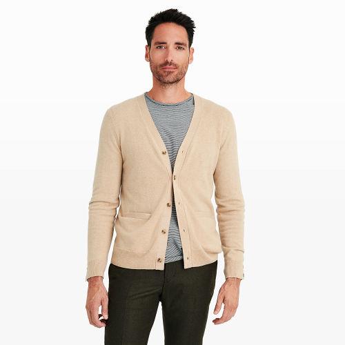 Club Monaco Color Brown Cashmere Cardigan