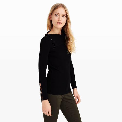 Club Monaco Color Black Baruska Sweater