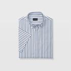 Club Monaco Slim Stripe Short-sleeve Shirt