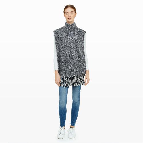 Club Monaco Color Grey Larue Poncho