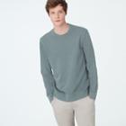Club Monaco Scout Blue Garment-dyed Sweatshirt