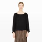 Club Monaco Color Black Bryda Silk Top In Size Xs