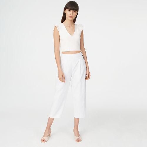 Club Monaco Color White Scoobalyn Solid Sweater