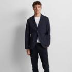 Club Monaco Color Blue Grant Seersucker Blazer