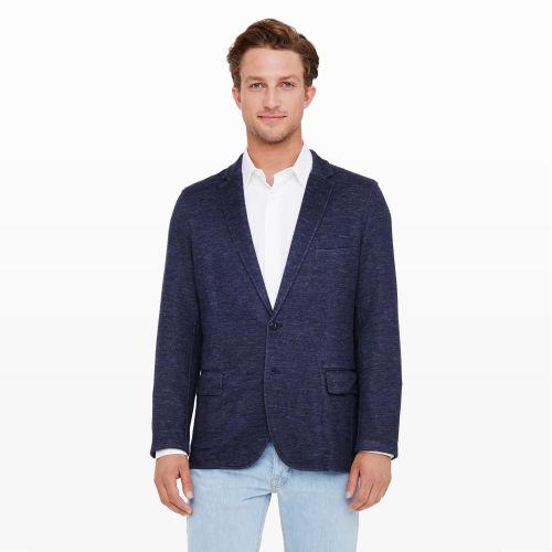 Club Monaco Color Blue Notch Collar Blazer
