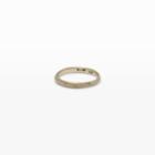 Club Monaco Color Gold Nikolai Rose Knife Cut Ring
