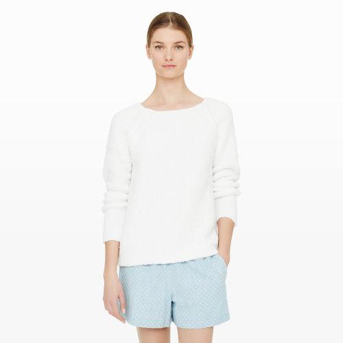 Club Monaco Color White Cilla Sweater In Size Xs