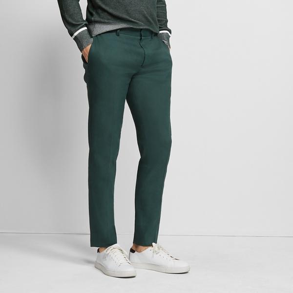 Club Monaco Sutton Linen-blend Dress Pant