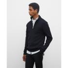 Club Monaco Racked Quarter Zip Sweater