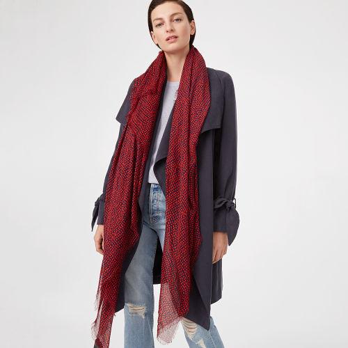 Club Monaco Color Red Wylee Scarf
