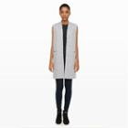 Club Monaco Color Grey Merel Wool-knit Vest In Size L