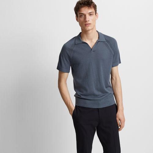 Club Monaco Johnny Collar Merino Sweater