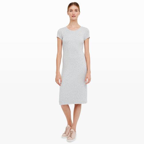 Club Monaco Color Grey Jaquetta Knit Dress