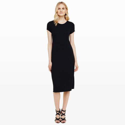 Club Monaco Color Black Jaquetta Knit Dress