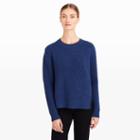 Club Monaco Color Gin Blue Abilla Asymmetrical Sweater