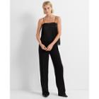 Club Monaco Black Fringe Jumpsuit