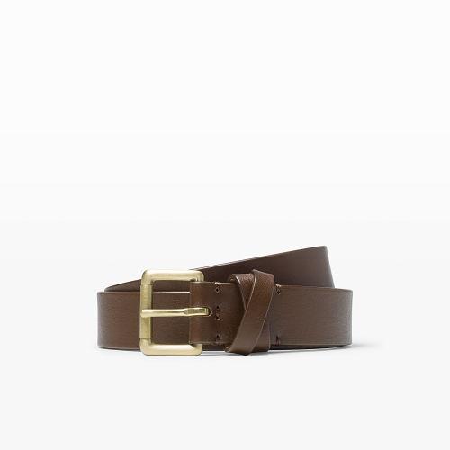 Club Monaco Color Brown Cross Keeper Belt