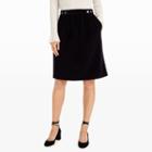 Club Monaco Color Victorian Violet Salecah Corduroy Skirt