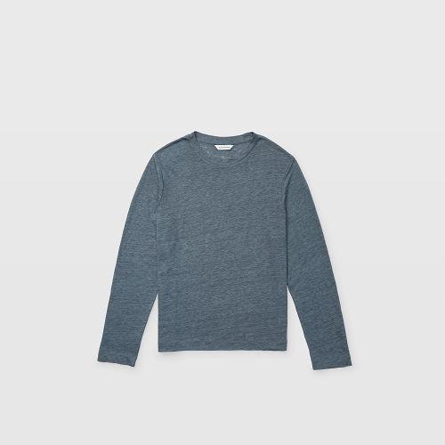 Club Monaco Long-sleeve Linen Crew