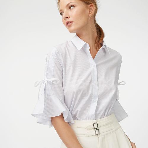Club Monaco Color Blue Rimber Top
