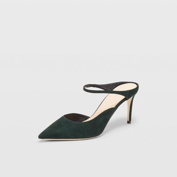 Club Monaco Forest Green Saydee Suede Pump