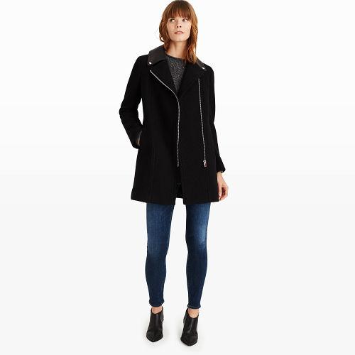 Club Monaco Color Black Reeta Coat