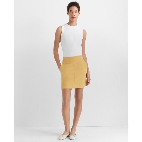 Club Monaco Paneled Mini Skirt