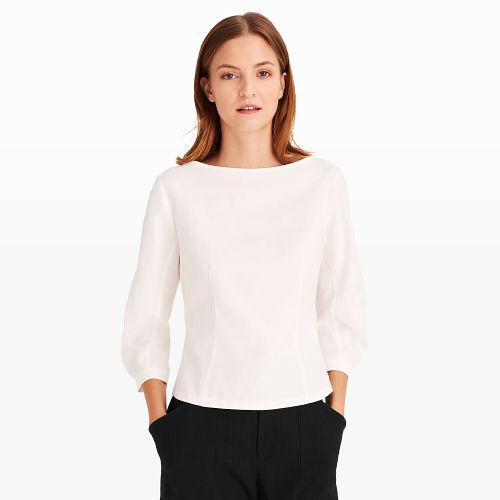 Club Monaco Color White Salecah Top