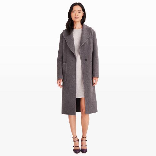 Club Monaco Color Grey Ilysa Coat