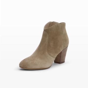 Club Monaco Color Grey Brooklyn Suede Bootie