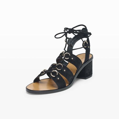 Club Monaco Color Black Jonet Sandal