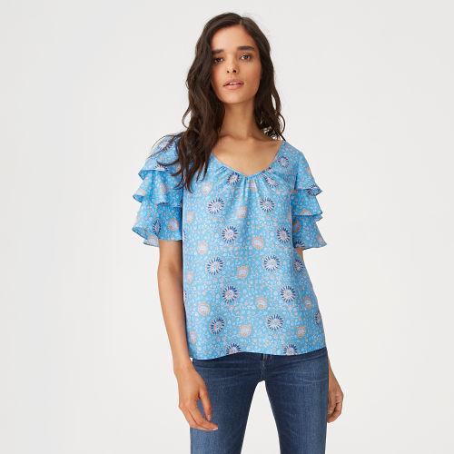 Club Monaco Naveah Silk Top