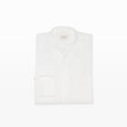 Club Monaco Color White Slim-fit Bc Solid Linen Shirt
