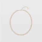 Club Monaco Color Gold Serefina Short Bead Necklace