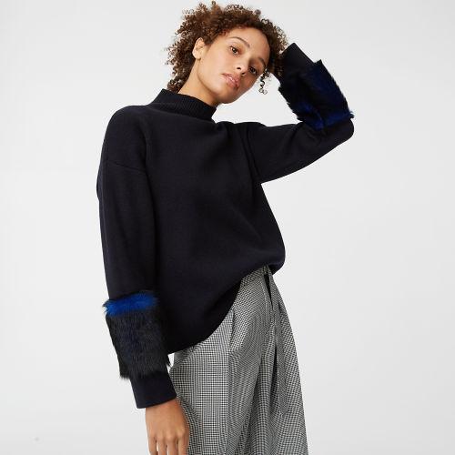 Club Monaco Color Blue Ellessy Cashmere Sweater