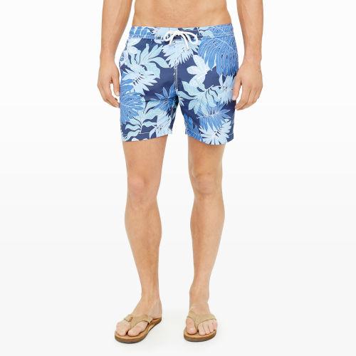 Club Monaco Color Blue Hartford 5.5 Classic Swim