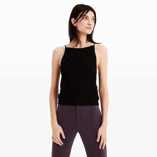 Club Monaco Color Black Sinthea Sweater Tank