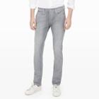 Club Monaco Color Grey Slim-fit Faded Grey Wash Jean In Size 30x32