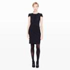 Club Monaco Color Black Ariana Pinstripe Dress In Size 12