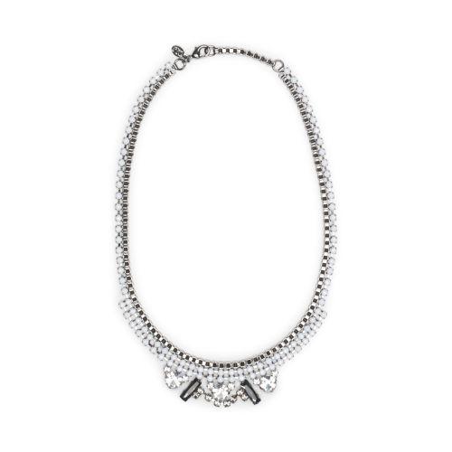 Club Monaco Color Grey Natalie Necklace In Size One Size