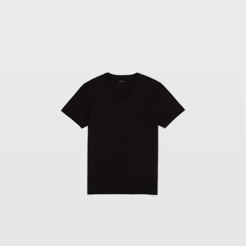 Club Monaco Color Black Joe V-neck T-shirt