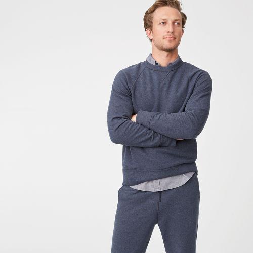 Club Monaco Color Blue Essential Sweatshirt