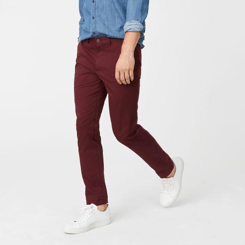 Club Monaco Color Red Connor Stretch Chino