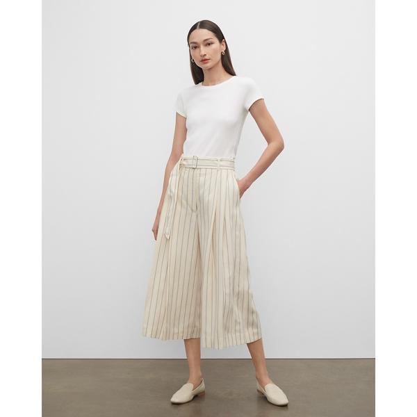 Club Monaco Striped A-line Culottes