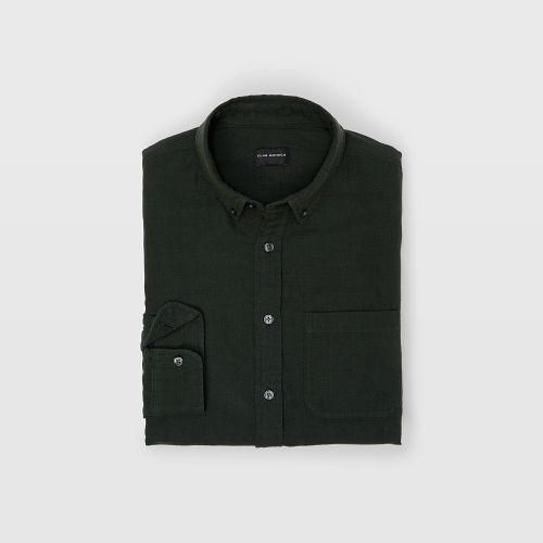 Club Monaco Slim Solid Double-face Shirt