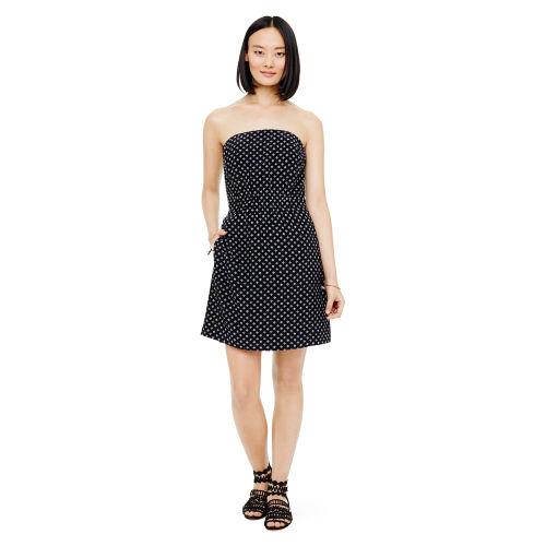 Club Monaco Color Black Adeline Strapless Dress