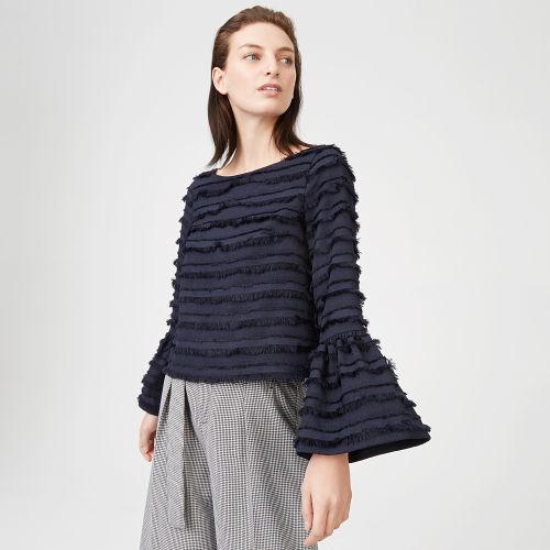 Club Monaco Color Blue Taisie Top