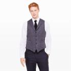 Club Monaco Color Grey Made In The Usa Suit Vest In Size 44